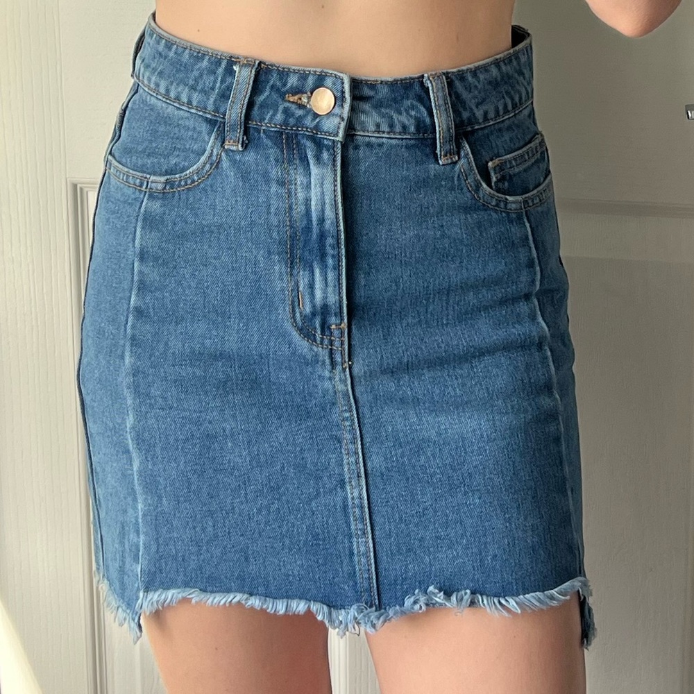 Forever 21 Jean Skirt